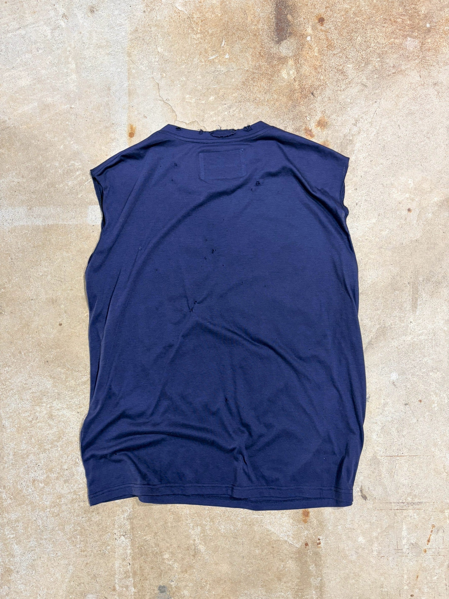 BRAIN CRASH NO-SLEEVE T-SHIRT
