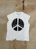 BRAIN CRASH NO-SLEEVE T-SHIRT