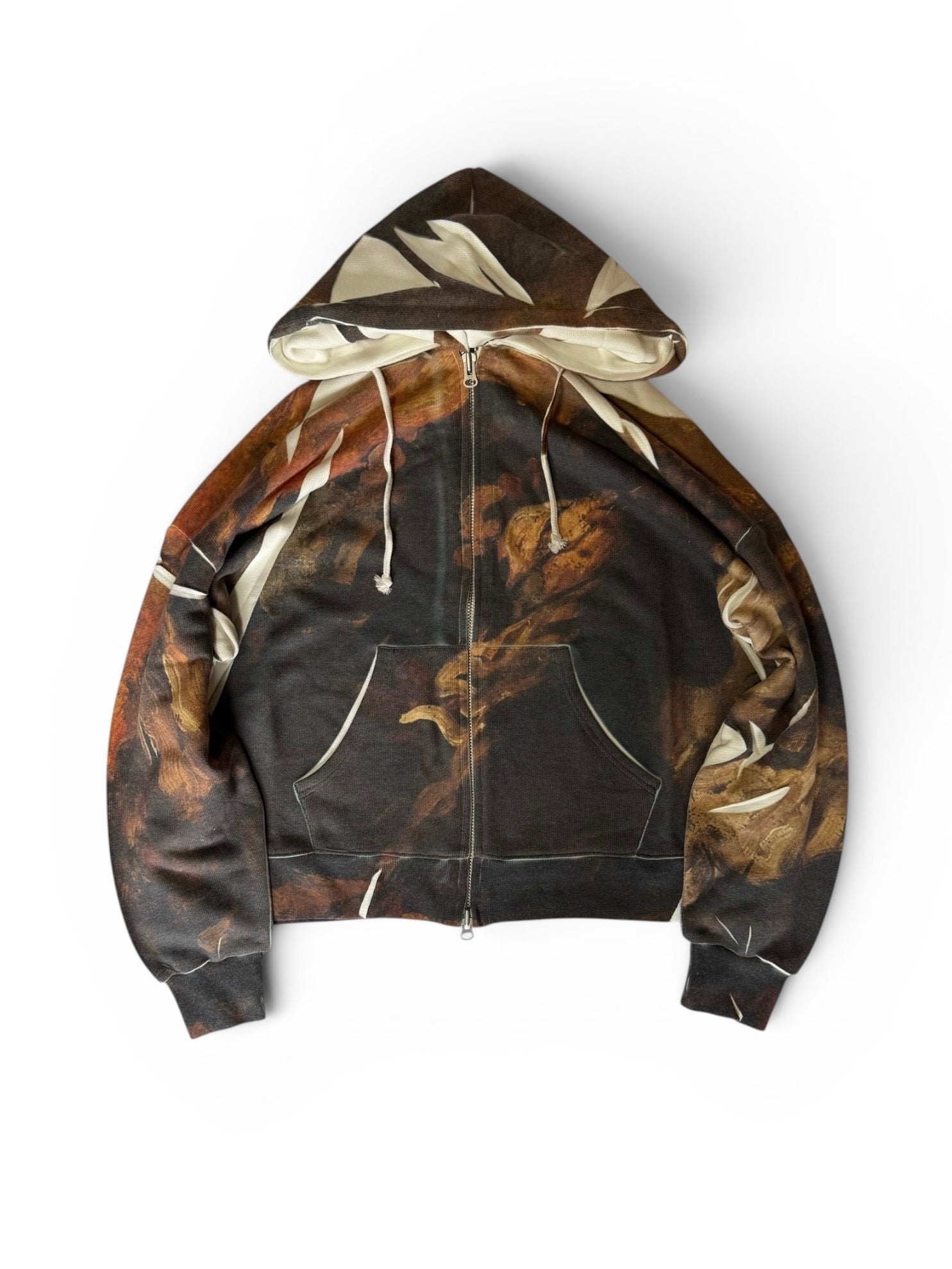 ART PRINT W-ZIP PARKA