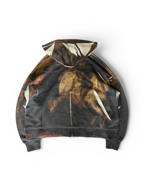 ART PRINT W-ZIP PARKA