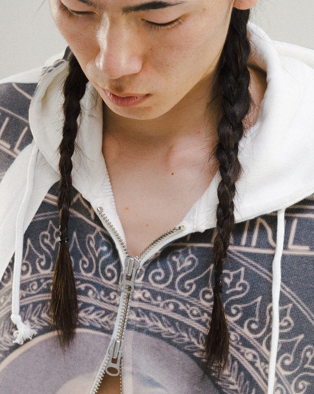 ART PRINT W-ZIP PARKA