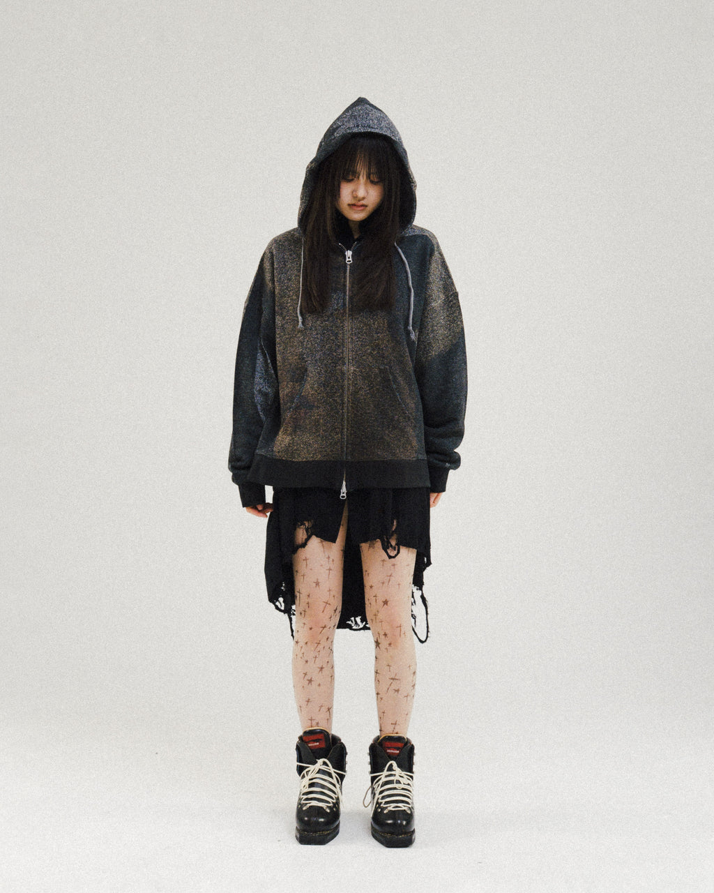 ART PRINT W-ZIP PARKA
