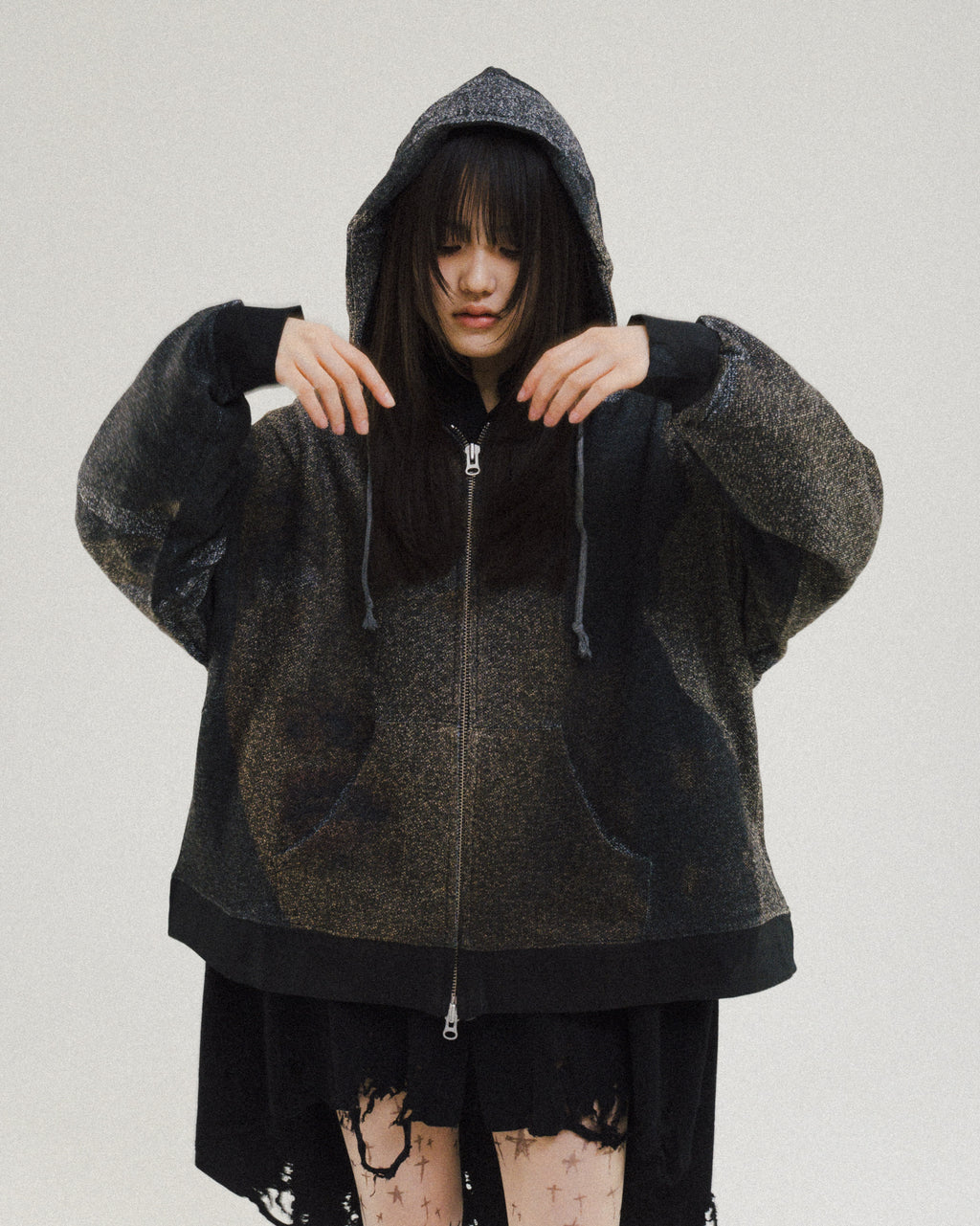 ART PRINT W-ZIP PARKA