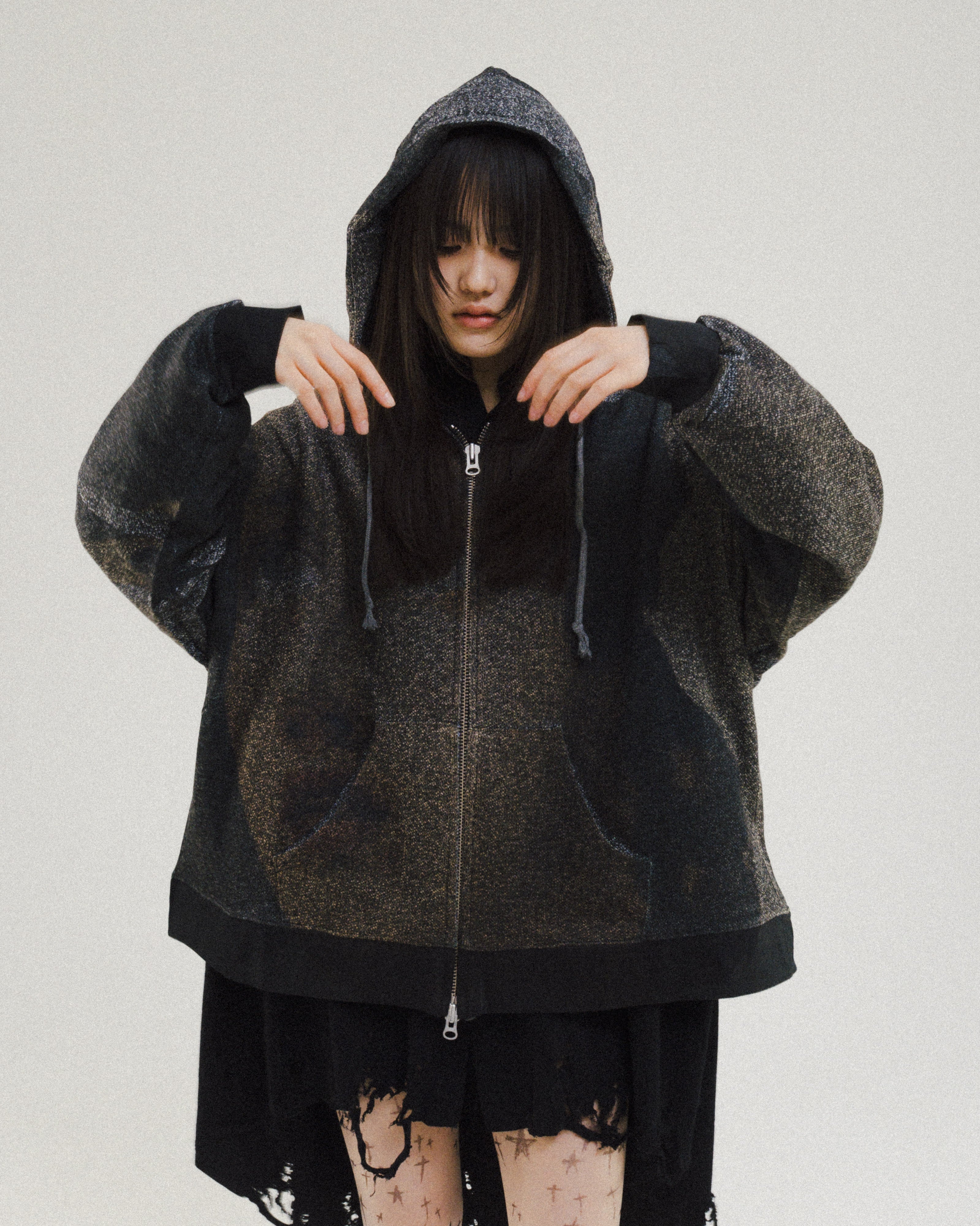 ART PRINT W-ZIP PARKA