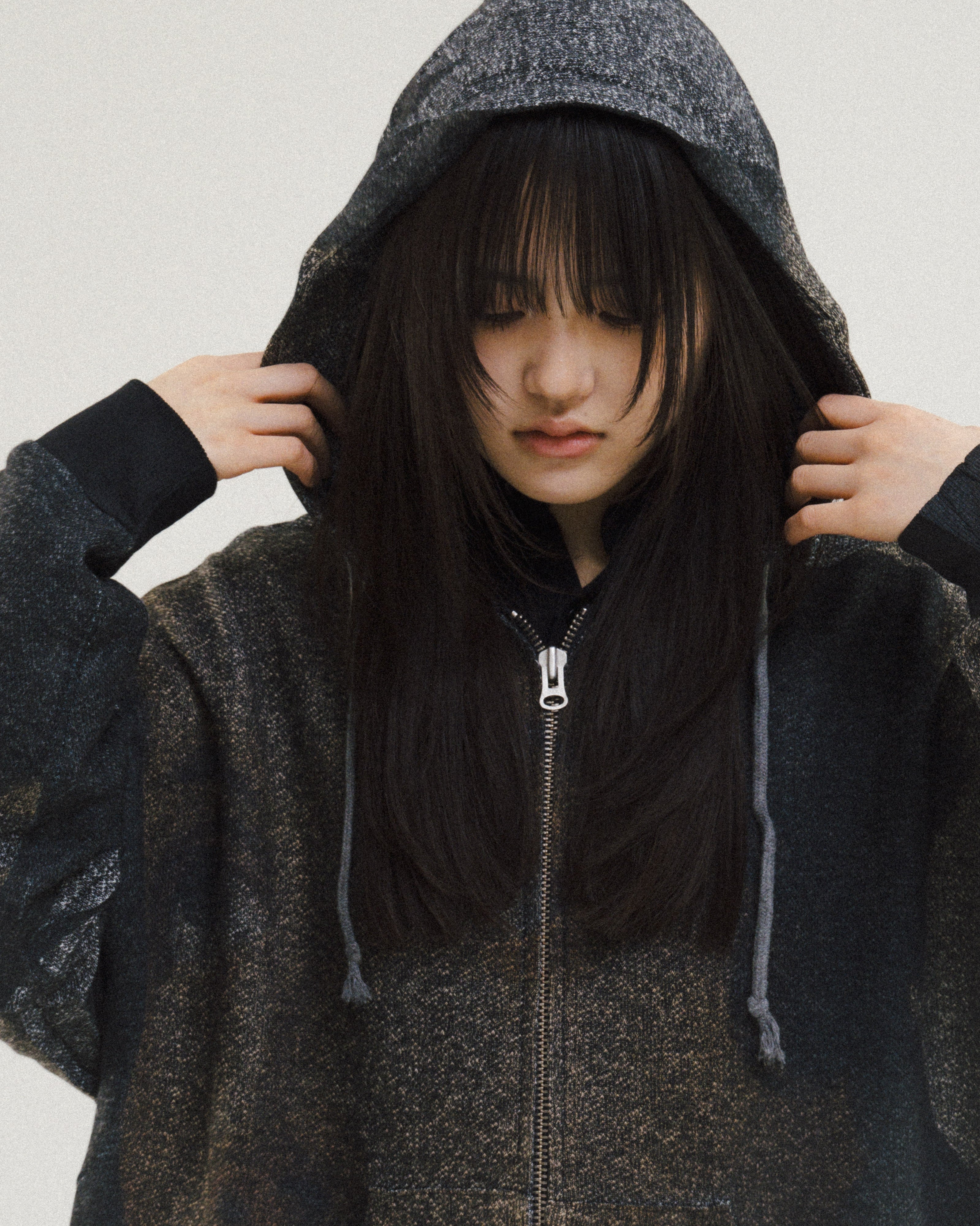 ART PRINT W-ZIP PARKA