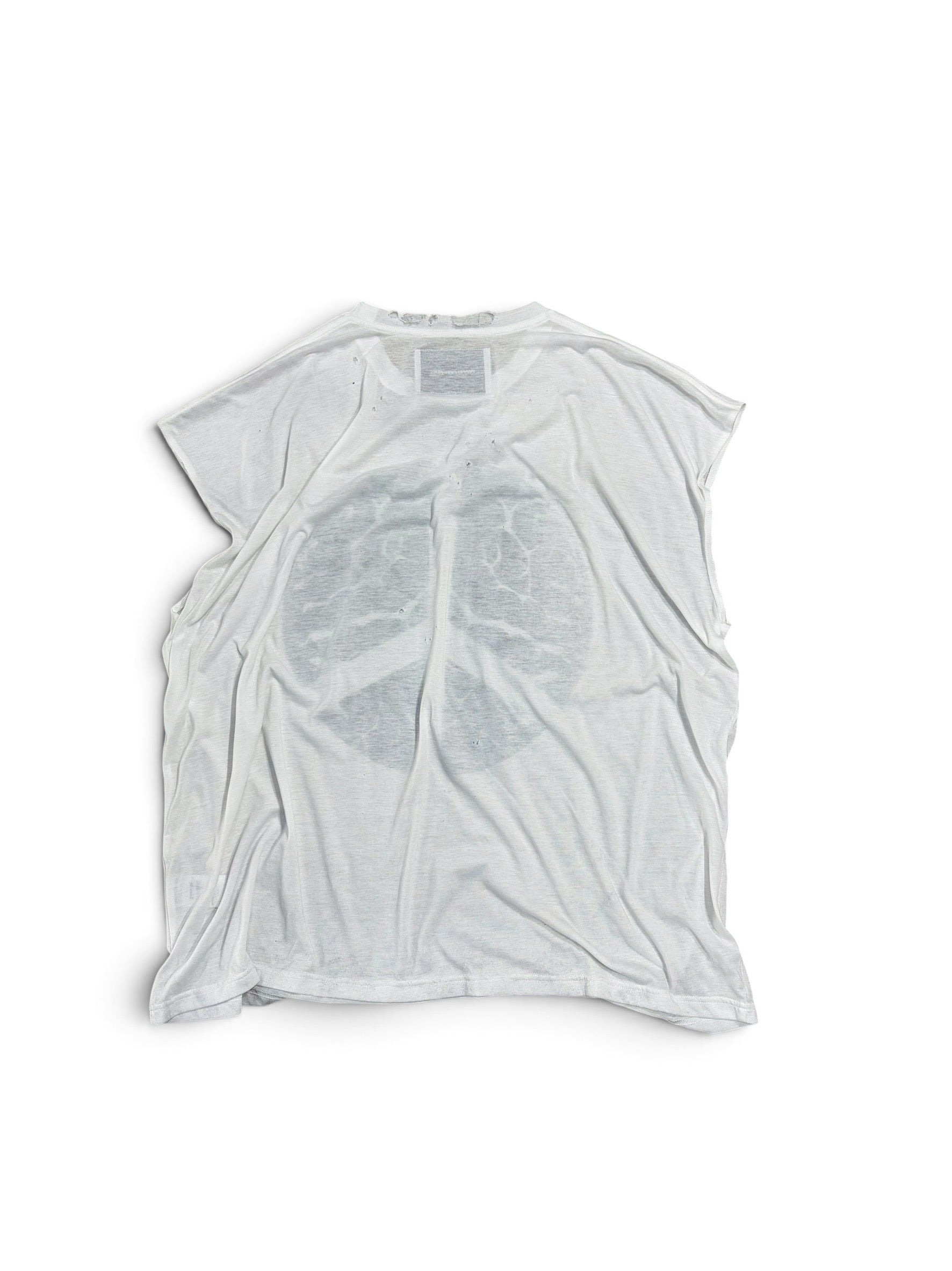 BRAIN CRASH NO-SLEEVE T-SHIRT