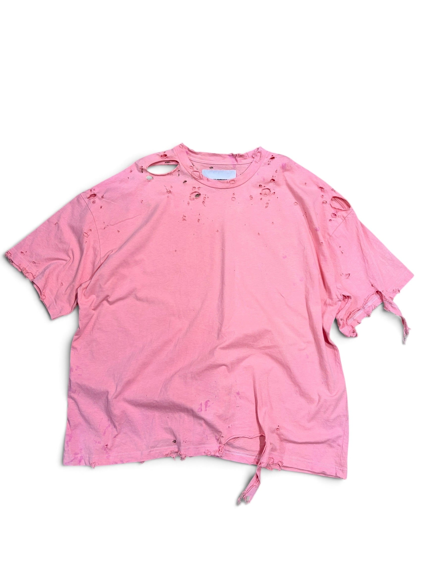 HARD CRASH & OVER DYED T-SHIRT
