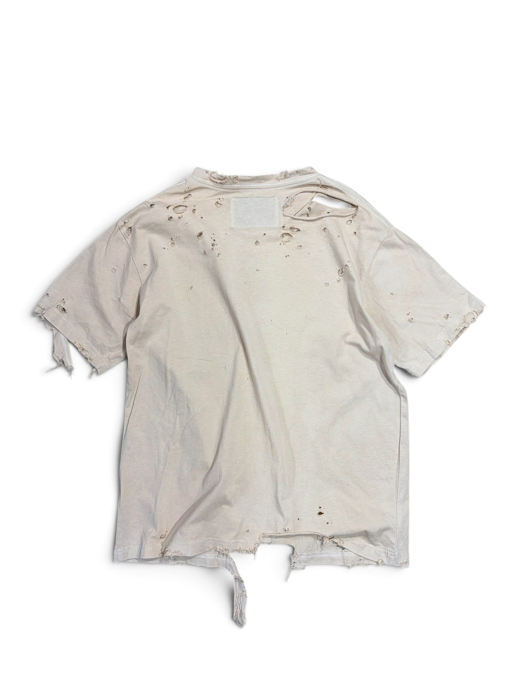 HARD CRASH & OVER DYED T-SHIRT