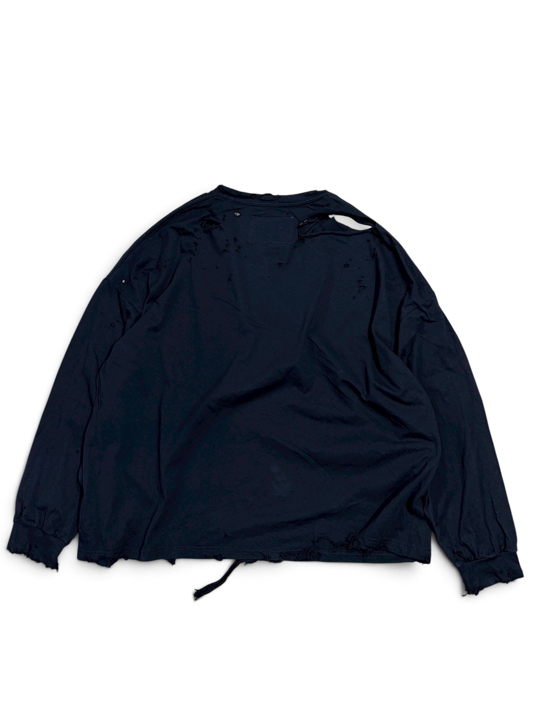 HARD CRASH & OVER DYED L/S T-SHIRT