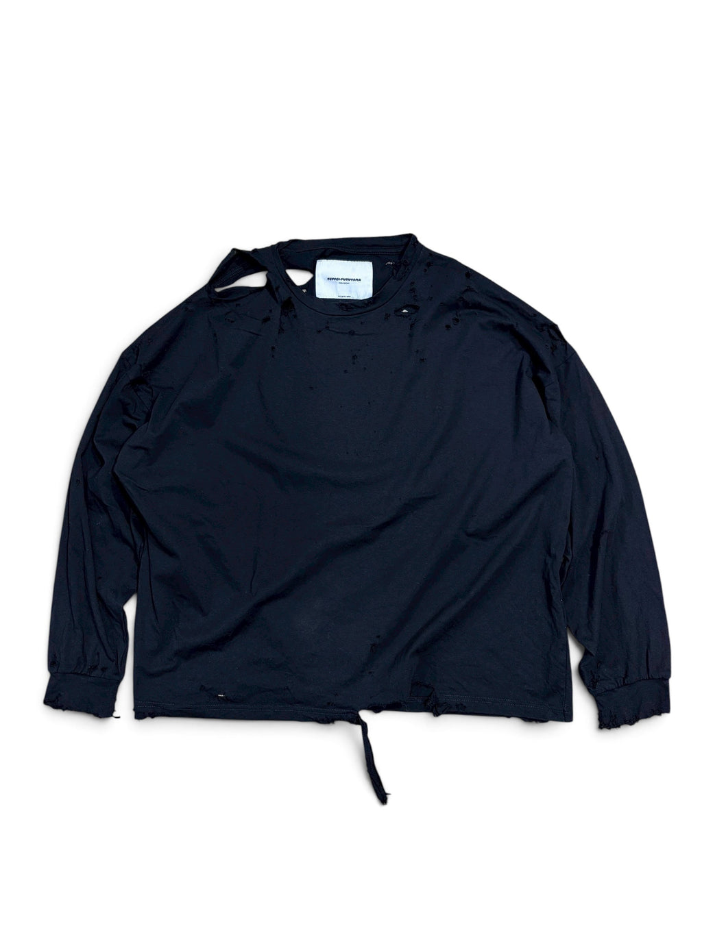 HARD CRASH & OVER DYED L/S T-SHIRT