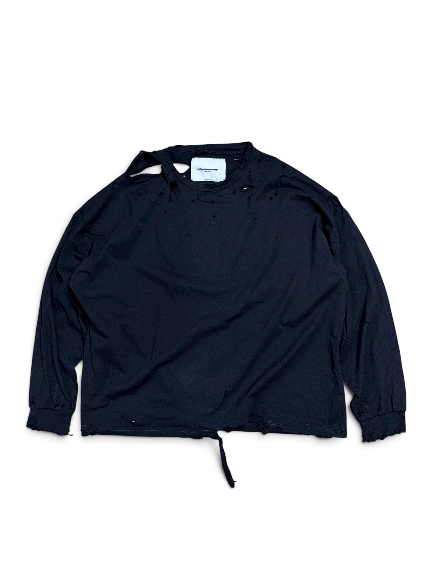 HARD CRASH & OVER DYED L/S T-SHIRT