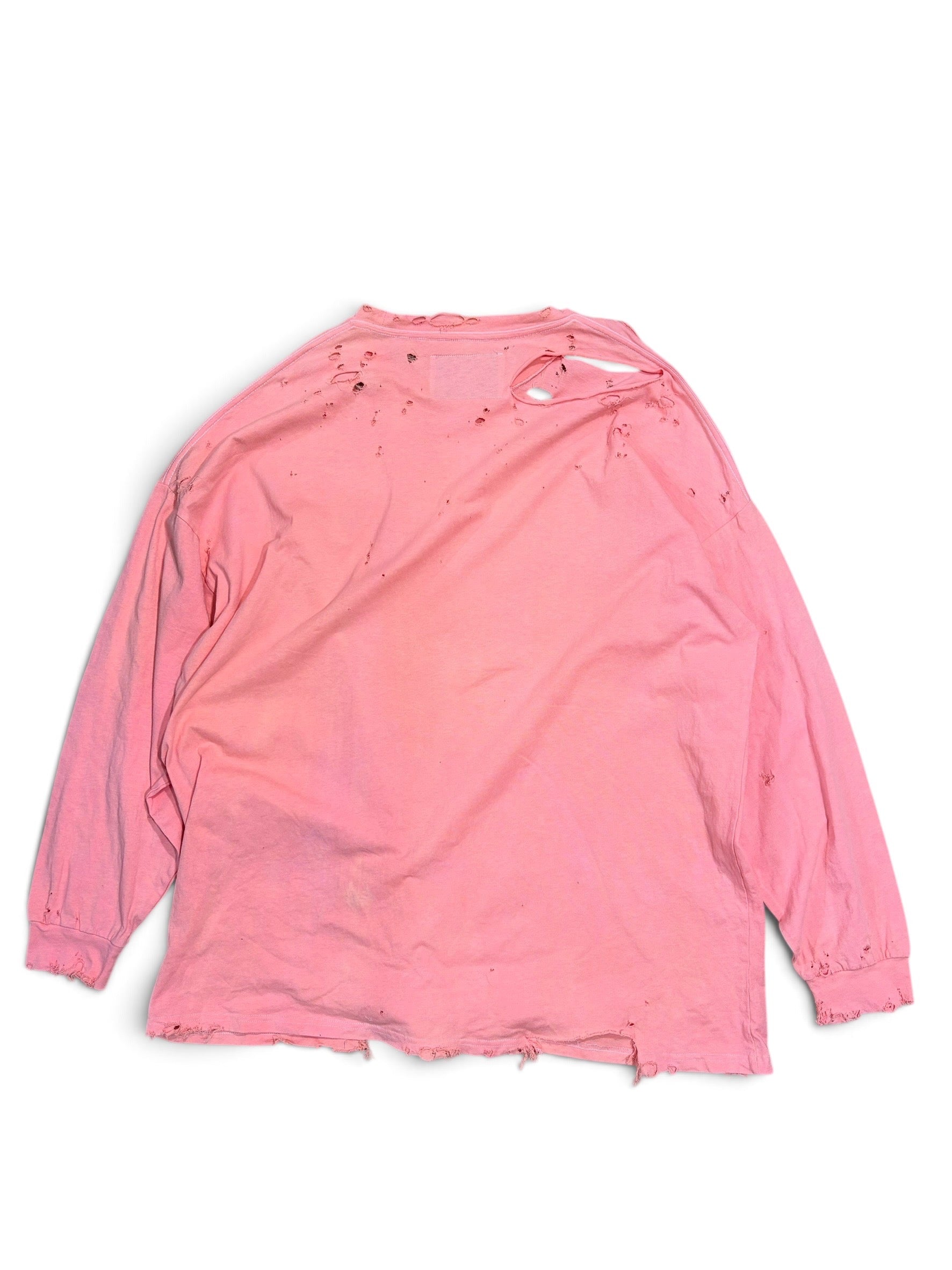 HARD CRASH & OVER DYED L/S T-SHIRT
