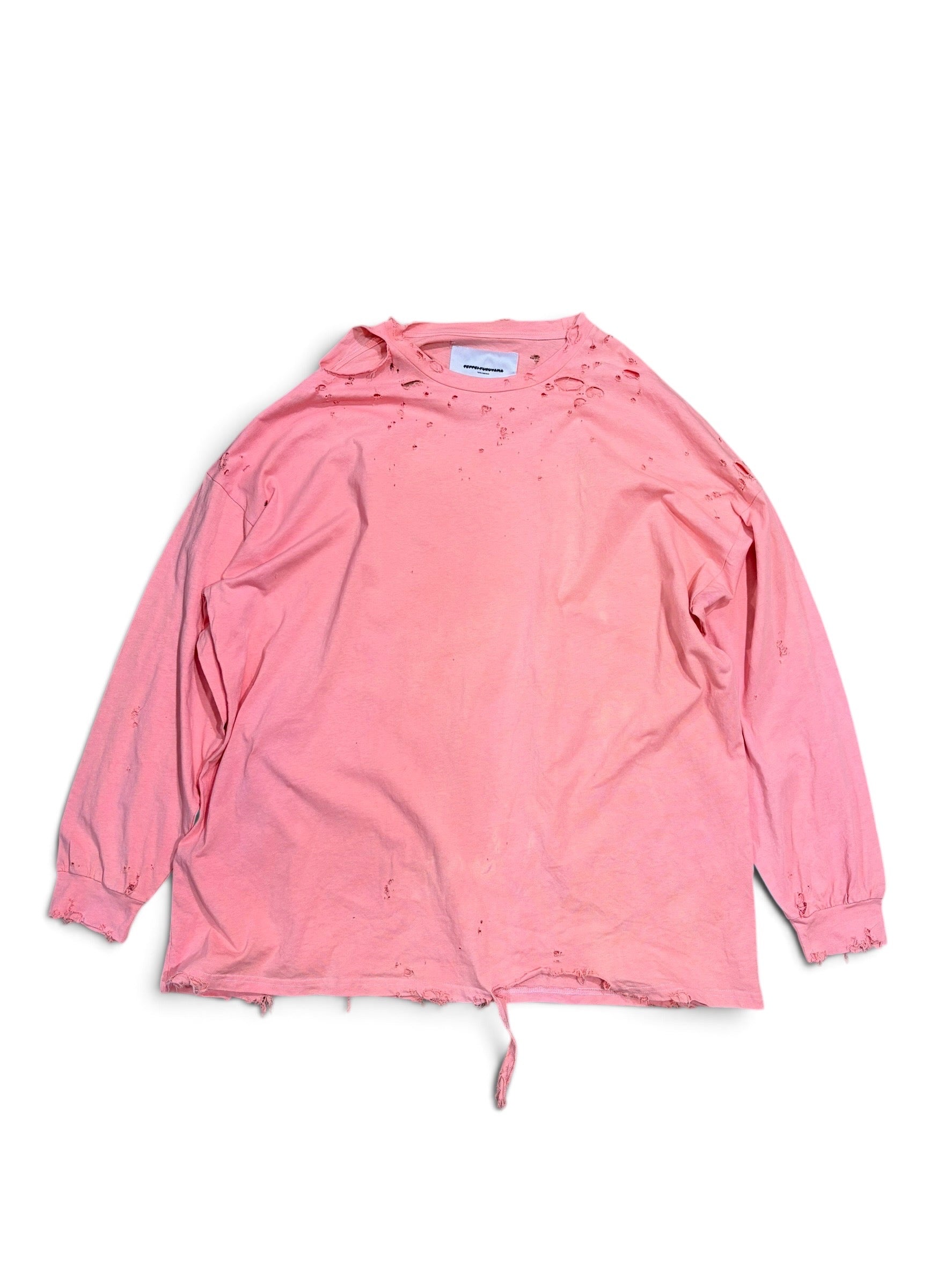 HARD CRASH & OVER DYED L/S T-SHIRT