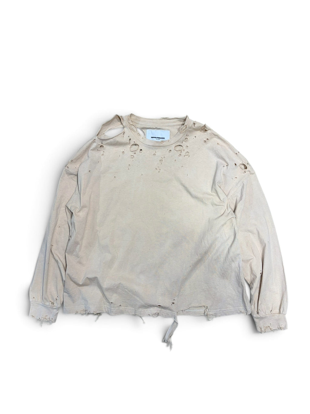 HARD CRASH & OVER DYED L/S T-SHIRT