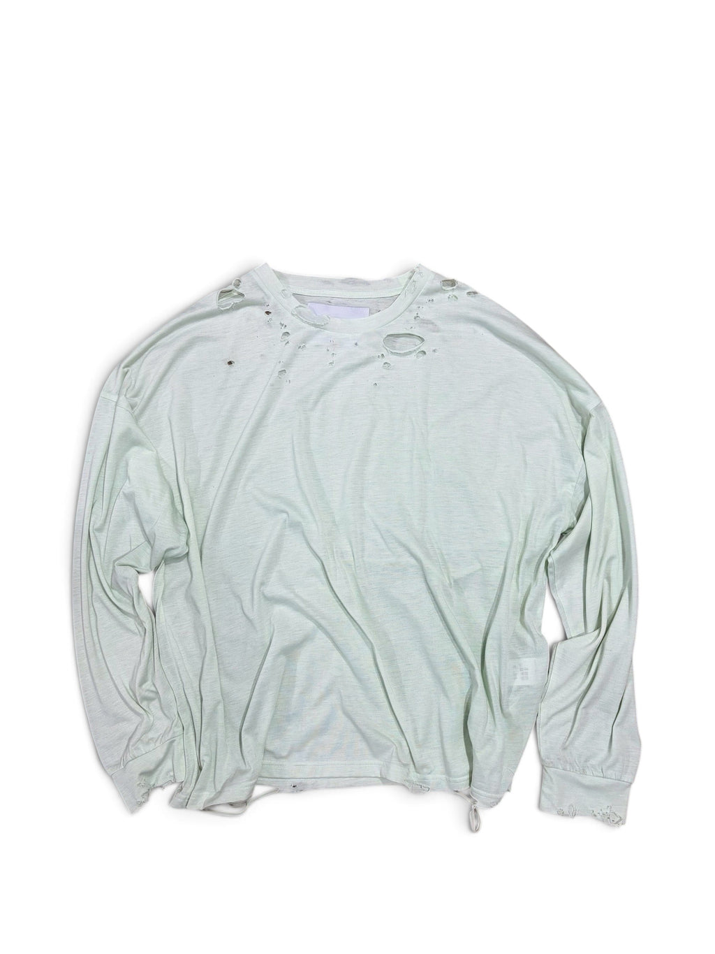 LIGHT OZ CRASH & OVER DYED L/S T-SHIRT