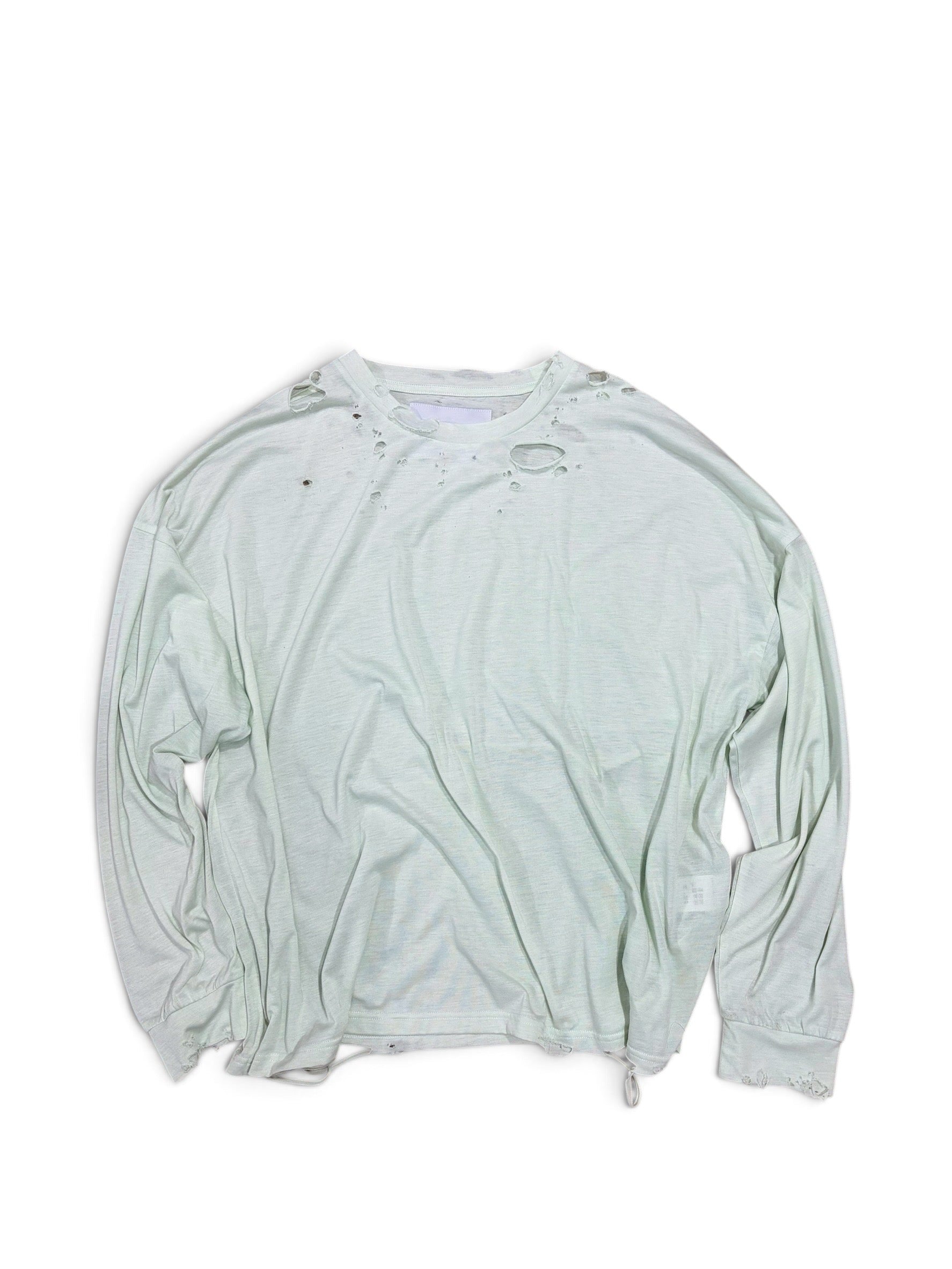 LIGHT OZ CRASH & OVER DYED L/S T-SHIRT