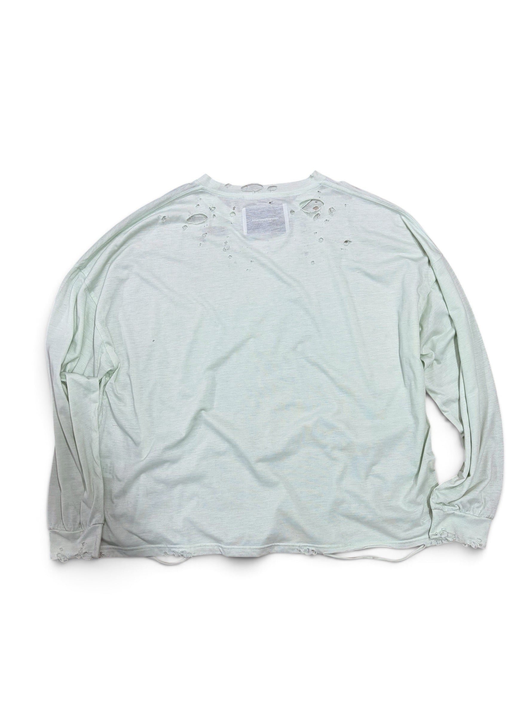 LIGHT OZ CRASH & OVER DYED L/S T-SHIRT