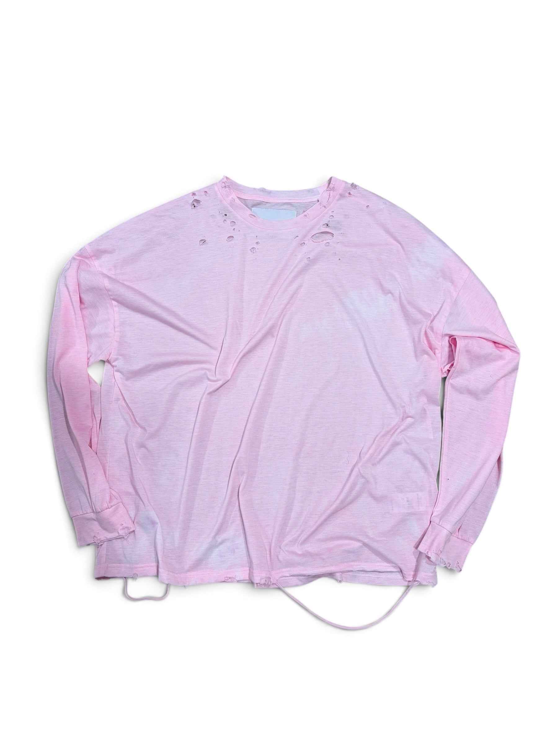 LIGHT OZ CRASH & OVER DYED L/S T-SHIRT