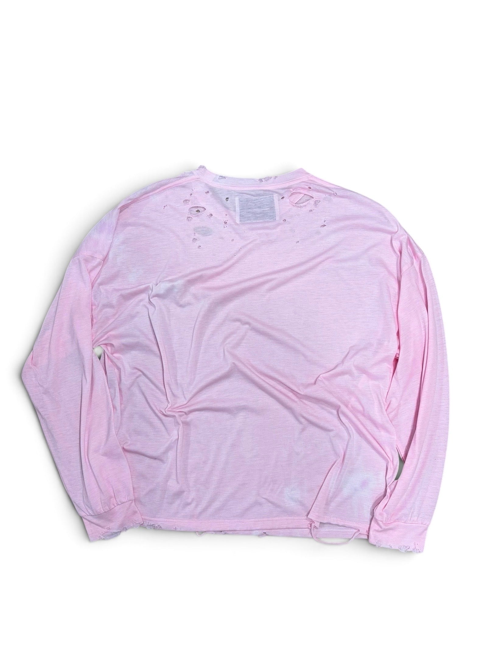 LIGHT OZ CRASH & OVER DYED L/S T-SHIRT